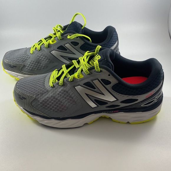 New Balance Blue and Yellow Athletic Shoes - Picture 3 of 7